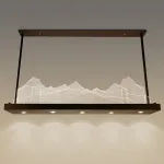 Подвесной реечный светильник MOUNT L130 от ImperiumLoft
