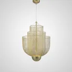 Подвесная люстра MESHMATICA D45 Gold