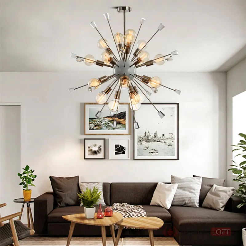 Подвесная люстра Chandelier Tivoli S Black от ImperiumLoft