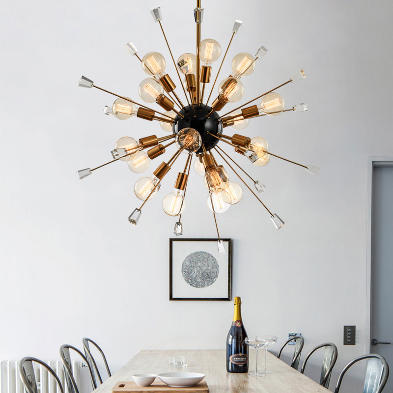 Подвесная люстра Chandelier Tivoli S Black от ImperiumLoft