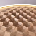 Потолочный светильник HONEY D60 White/Light wood