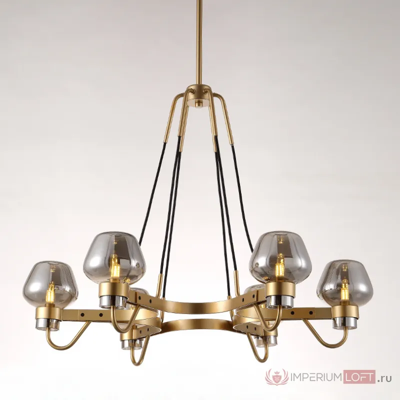Люстра MONTALEMBERT by Studios 8 lamps Gold/Smoky от ImperiumLoft