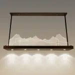 Подвесной реечный светильник MOUNT L130 от ImperiumLoft
