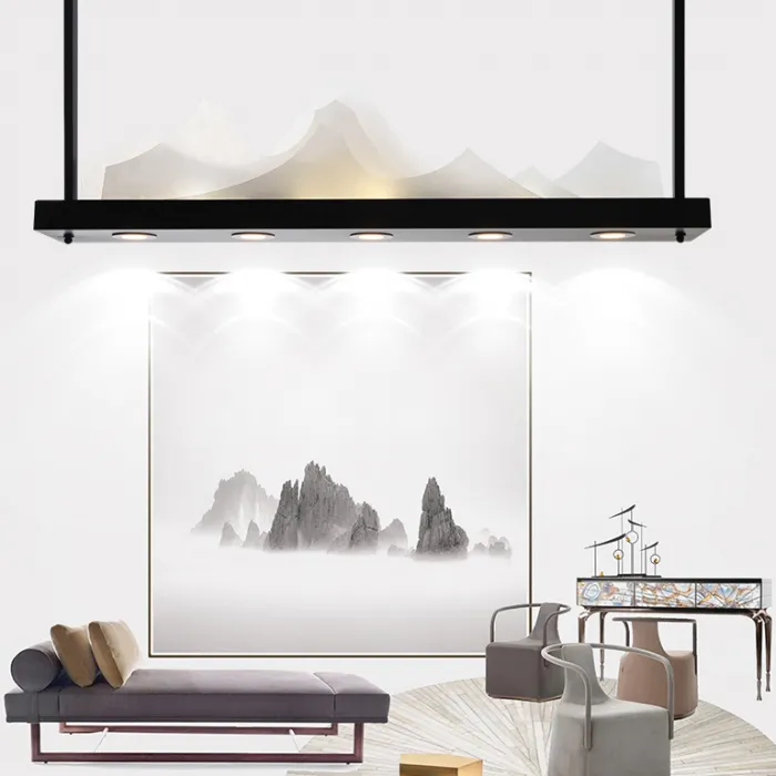 Подвесной реечный светильник MOUNT L130 от ImperiumLoft