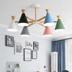 Люстра на штанге OLA D60,5 Green от ImperiumLoft