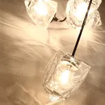 Люстра на штанге ICE 13 lamps Black от ImperiumLoft