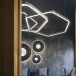 Подвесной кольцевой светильник PENTAGON D50 от ImperiumLoft