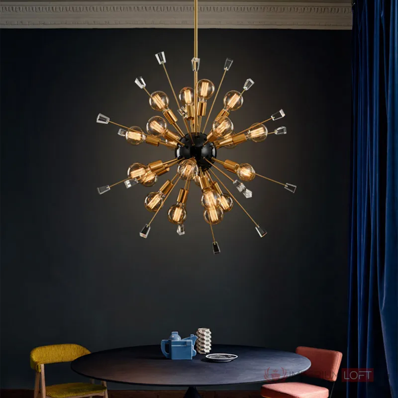 Подвесная люстра Chandelier Tivoli S Black от ImperiumLoft