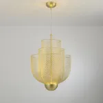 Подвесная люстра MESHMATICA D45 Gold