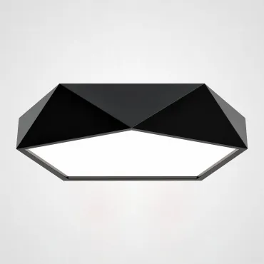 Потолочный светодиодный светильник GEOMETRIC Black D60