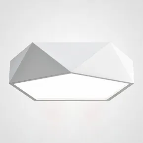 Потолочный светодиодный светильник GEOMETRIC White D50
