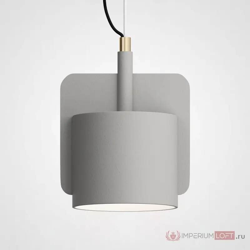Подвесной бетонный светильник SKOVL C Серый от ImperiumLoft