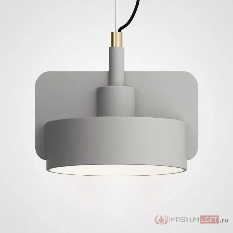 Подвесной бетонный светильник SKOVL A Серый от ImperiumLoft