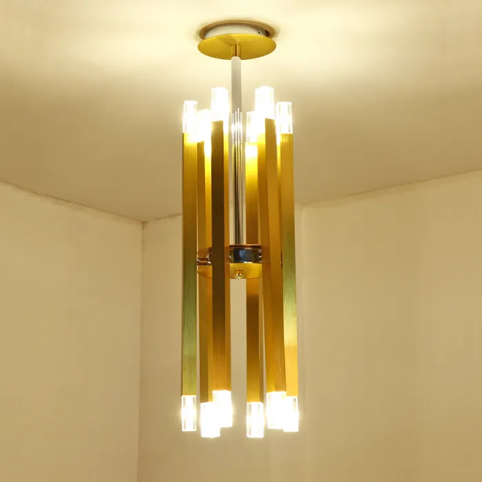 Люстра на штанге SNAP D62 Gold от ImperiumLoft