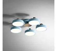 Потолочная люстра MOVE 5 Blue