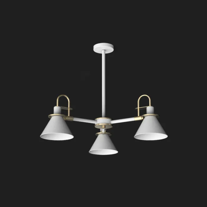 Люстра на штанге CODA D76 White от ImperiumLoft