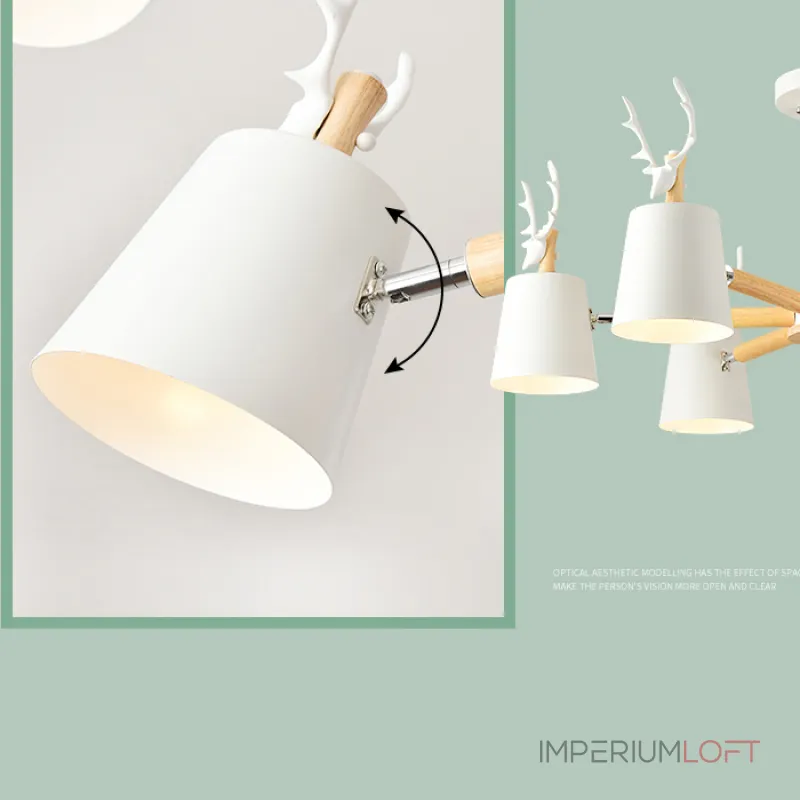 Потолочная люстра DEER B3 White Потолочная люстра DEER B3 White