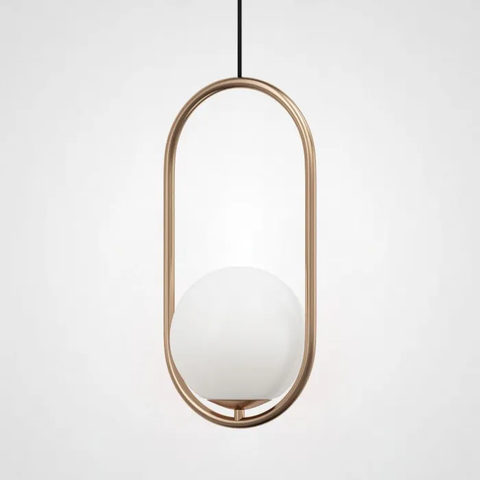 Подвесной светильник Matthew McCormick hoop 40 Бронза MILA Pendant от ImperiumLoft