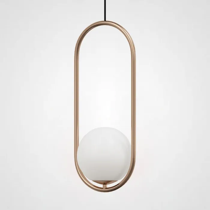 Подвесной светильник Matthew McCormick hoop 50 Бронза MILA Pendant от ImperiumLoft