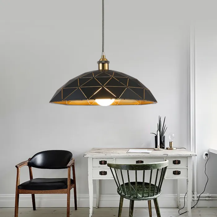 Подвесной светильник HOOD D40 White от ImperiumLoft