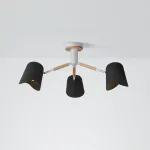 Люстра на штанге NOTCH D70 Black от ImperiumLoft