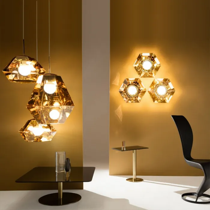 Подвесной светильник TomD Cut Pendant Light A Gold от ImperiumLoft