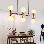 Подвесной реечный светильник DUM LONG White от ImperiumLoft