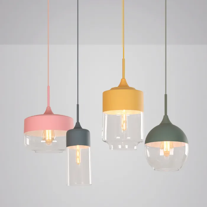 Подвесной светильник NORD COLOR B Pink от ImperiumLoft