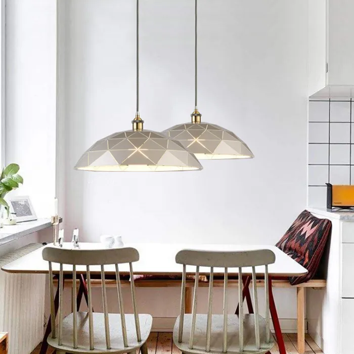 Подвесной светильник HOOD D40 White от ImperiumLoft