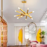 Люстра на штанге SNAP D62 Gold от ImperiumLoft