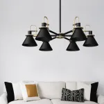 Люстра на штанге CODA D88 Black от ImperiumLoft