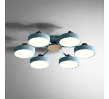 Потолочная люстра MOVE 6 Blue