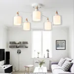 Люстра на штанге RICE D60 Black от ImperiumLoft