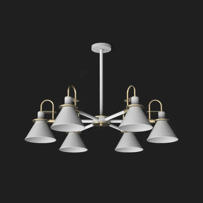 Люстра на штанге CODA D88 White от ImperiumLoft