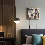 Подвесной светильник ORB H12 Blue от ImperiumLoft