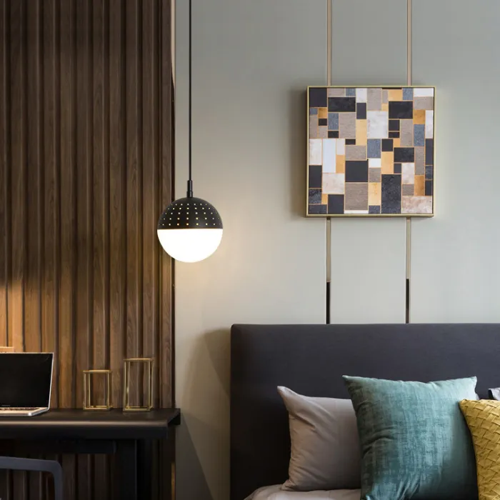 Подвесной светильник ORB H12 Blue от ImperiumLoft