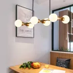 Подвесной реечный светильник DUM LONG White от ImperiumLoft