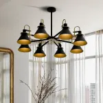 Люстра на штанге CODA D88 Black от ImperiumLoft