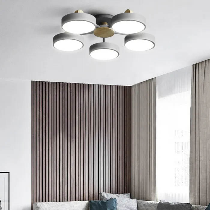 Потолочная люстра MOVE 5 Blue от ImperiumLoft