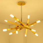 Люстра на штанге SNAP D62 Gold от ImperiumLoft
