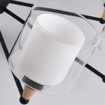 Люстра на штанге RICE D60 Black от ImperiumLoft
