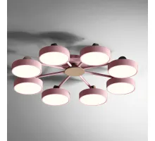Потолочная люстра MOVE 8 Pink