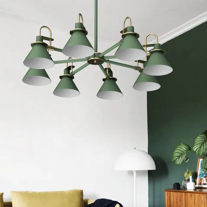 Люстра на штанге CODA D88 Black от ImperiumLoft