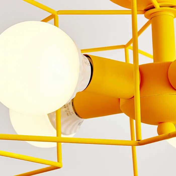 Потолочная люстра ASTERI Yellow от ImperiumLoft