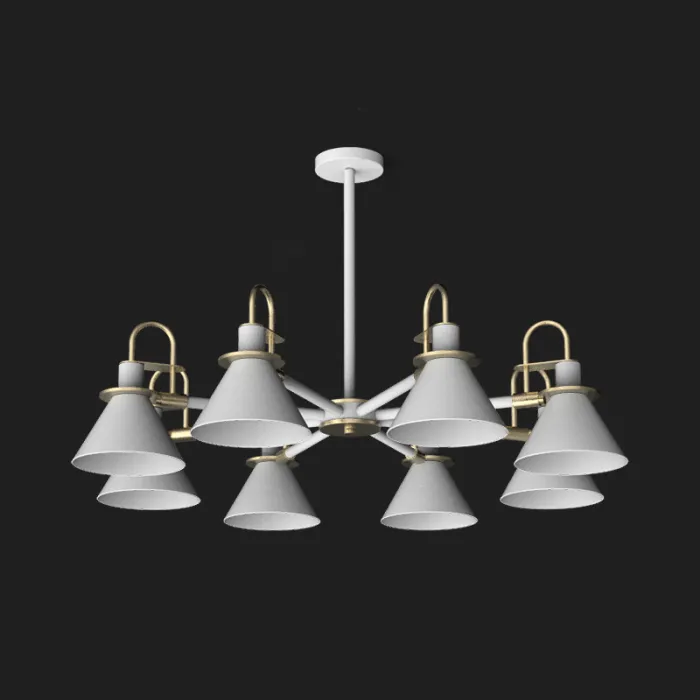 Люстра на штанге CODA D94 White от ImperiumLoft