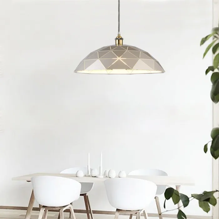 Подвесной светильник HOOD D40 White от ImperiumLoft