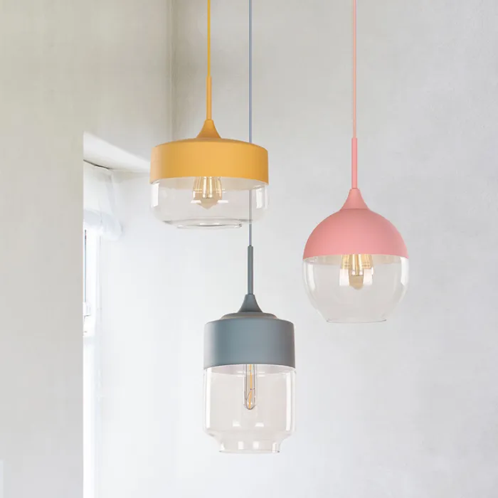 Подвесной светильник NORD COLOR B Pink от ImperiumLoft