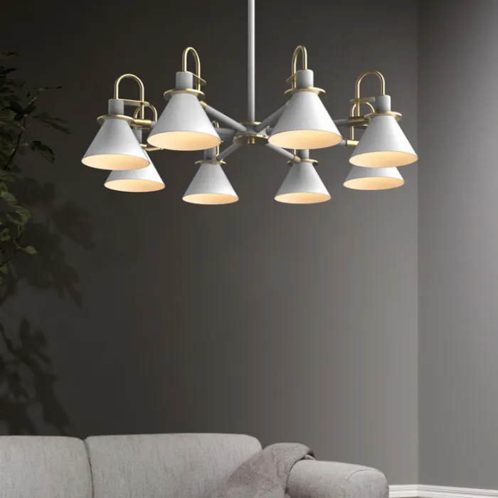 Люстра на штанге CODA D88 Black от ImperiumLoft