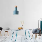 Подвесной светильник CELLA Blue от ImperiumLoft