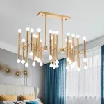 Подвесная рядная люстра CONSTA L30 Gold от ImperiumLoft
